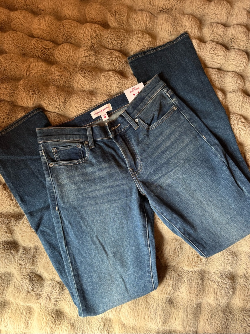 NWT Lucky Brand Women's Jeans Mid Rise Straight